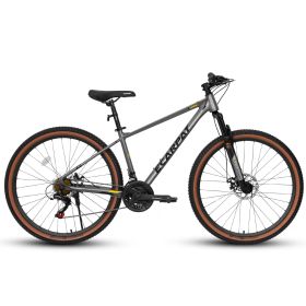 A27312 Mountain Bike 27.5 Inch Wheels, Aluminium Frame 21-Speed Mens Womens Trail Commuter City Mountain Bike